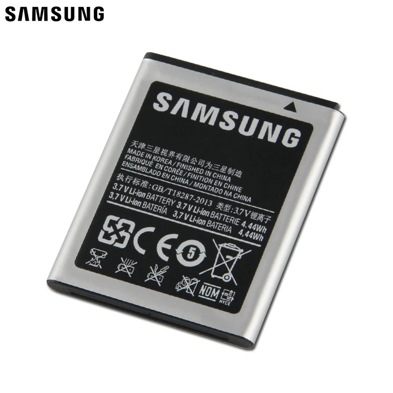 Оригинальная замена samsung Батарея для samsung S5330 GT-S5570 i559 S5570 S5232 C6712 S5750 натуральная EB494353VU EB494353VA