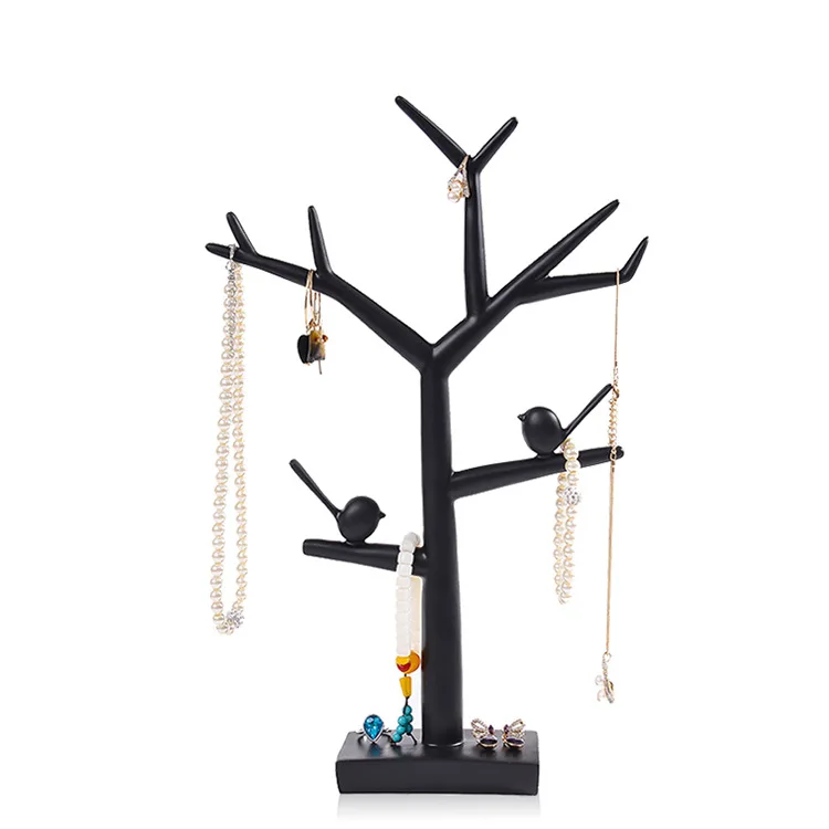 

Trendy Trees Jewelry Display Stand shou biao jia Hanging Necklace Shelf shou zhuo jia Accessories Storage Rack Decoration Jewelr