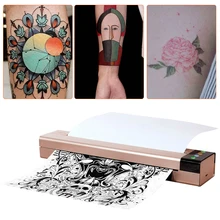 Портативный Трафарет для переноса татуировок, термокопировальный принтер, совместимый с телефоном и компьютером для татуировки, переводная бумага