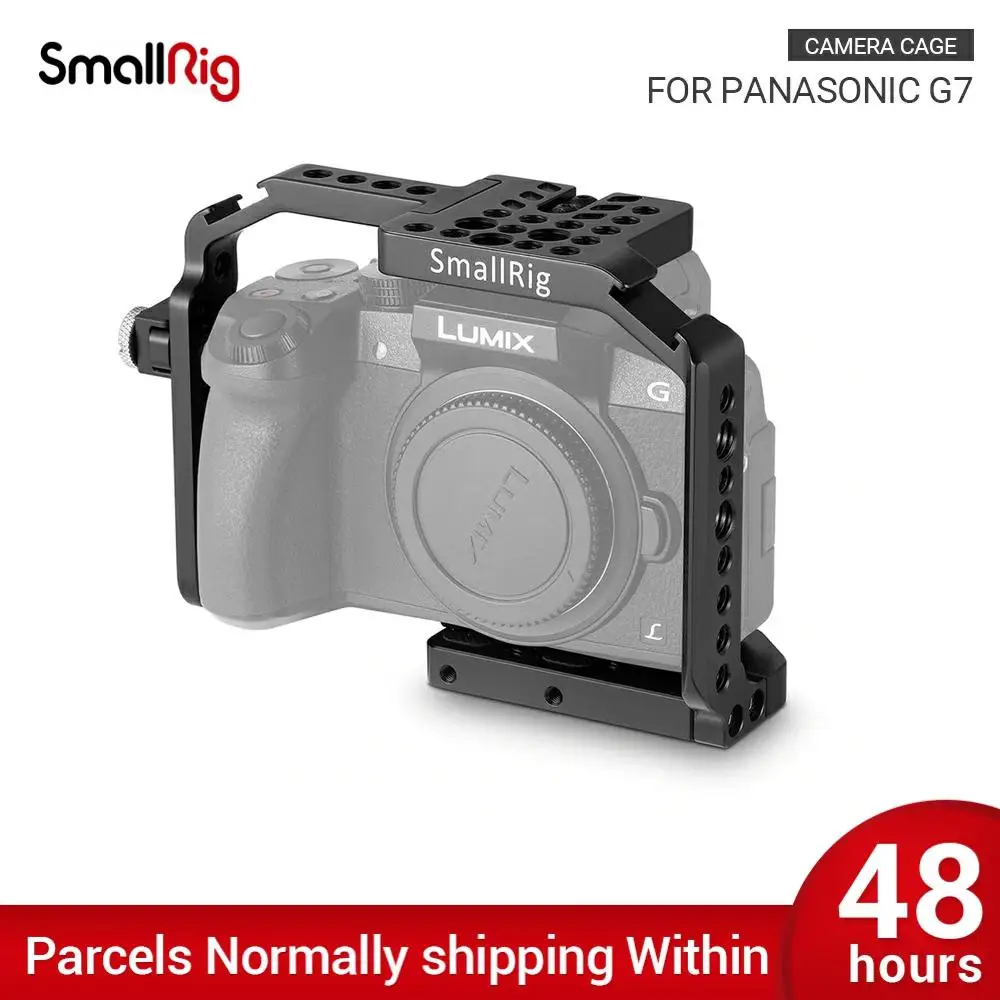 Let op vervormen mug Smallrig Vlog Camera Cage For Panasonic Lumix G7 Cable Clamp G7 Form  Fitting Cage Camera Stabilizer --1779 - Tripod Monopods - AliExpress