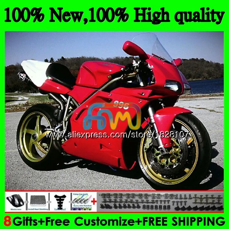 748 853 для поездок на мотоцикле DUCATI 916 996 94 95 96 97 98 99 02 красный горячая Распродажа 71BS. 36 998 S R 1994 1995 1996 1997 1998 1999 00 2001 2002 обтекатель
