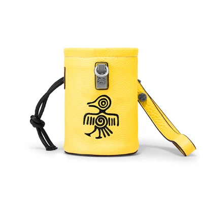 Orabird маленькая сумка-мешок для женщин мягкая натуральная кожа женская мини кожаная сумка через плечо Сумочка для телефона с ручкой - Цвет: Цвет: желтый