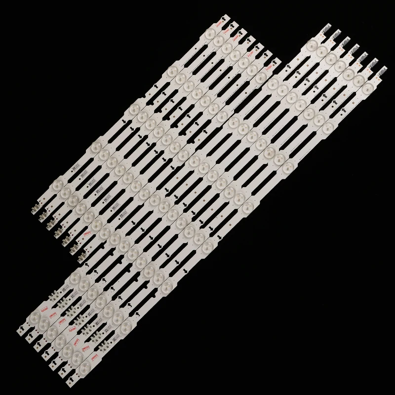 

14 Uds tira de LED para iluminación trasera para Samsung UE55HU6900U UE55HU7000U UE55HU6900 UE55HU7000 UN55HU7000 UN55HU6840 DUG