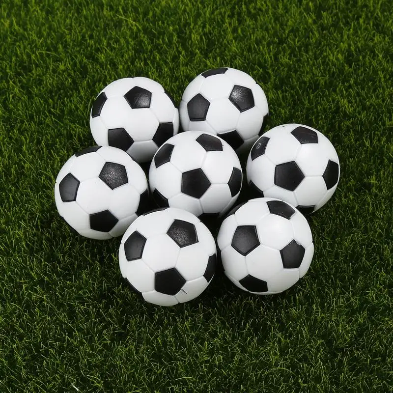 Новинка, 4 шт., 32 мм, футбольные фуксбол, Soccerball, спортивные подарки, круглые домашние игры, настольный футбол, пластиковый футбольный мяч