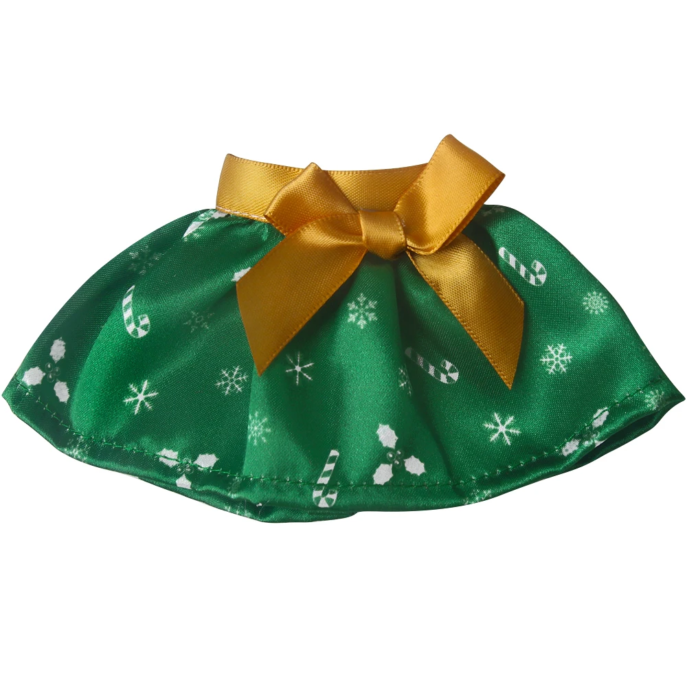 Christmas Elf Doll Fairy Red Clothes Bow Skirt Dress Toys For Children Accessories Christmas Gift Elves(No Doll)m29 Christmas Elf Doll Fairy Red Clothes Bow Skirt Dress Toys For Children Accessories Christmas Gift Elves(No Doll)m29