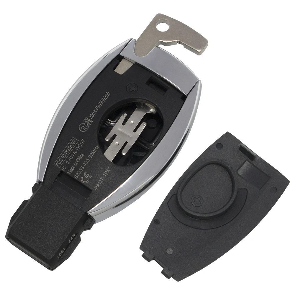 WhatsKey 3 кнопки 433 MHz умный дистанционный ключ для Mercedes Benz 2000 + NEC & BGA Тип замена чипа