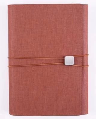 KKBOOK A5 оригинальность больше функций блокнот закрепленный Блокнот бизнес-дела для работы в офисе рук книги катушки дневник - Цвет: brown