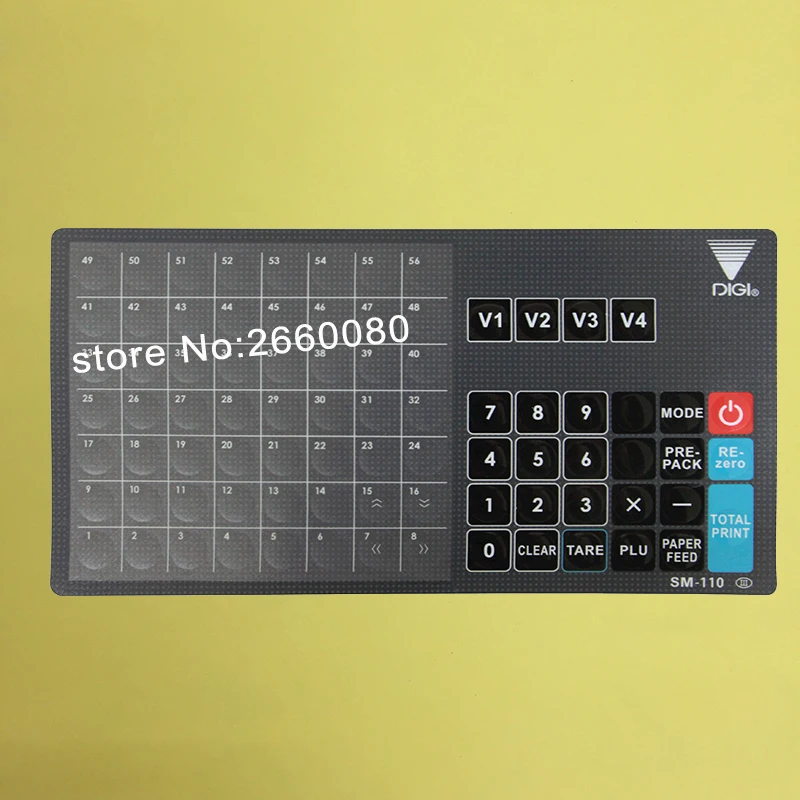 Sm100шт ключ лист для DIGI SM110P + sm100шт плюс цена вычислительные весы новая английская