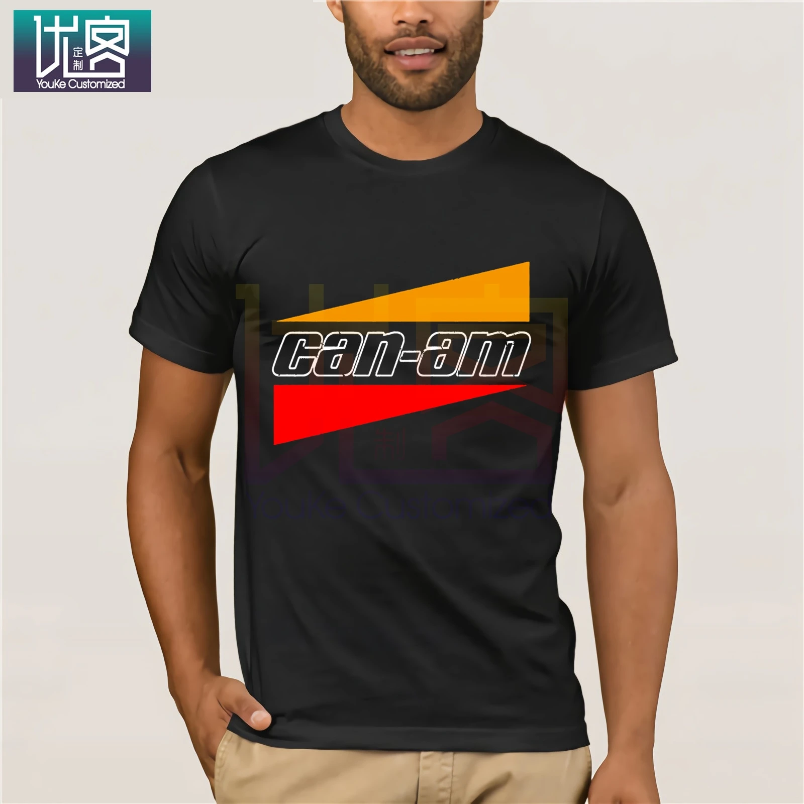 

Cool Can Am Off Road Brp Atv Commander Utv Outlander T Shirt Man 2019 3d Print Cotton Homme Tees Big Size Camiseta for Men Tops