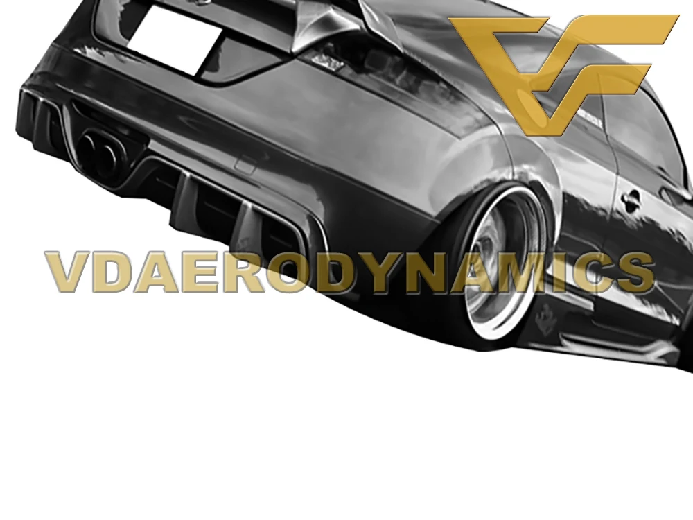 Подходит для 15-18 Audi TT VAD комплект из углеродного волокна для губ-передняя губа задняя губа боковые юбки