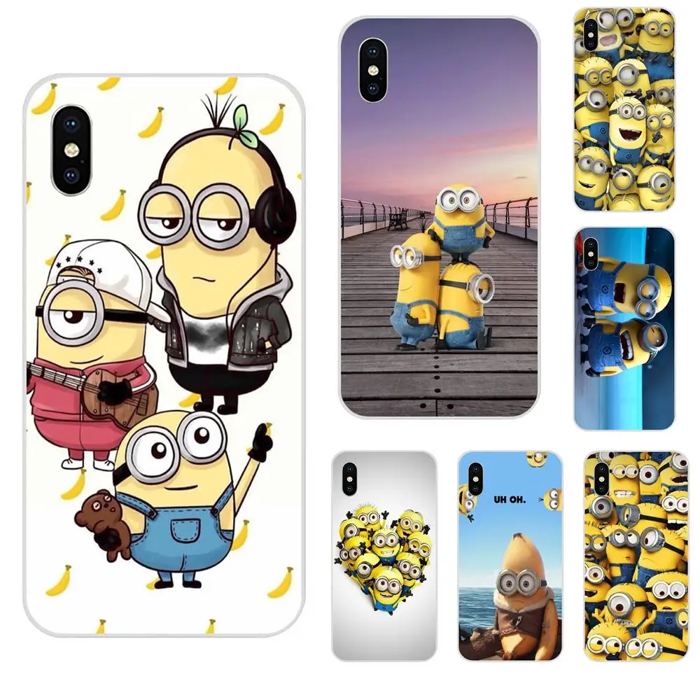Миньоны фильмов для Galaxy J1 J2 J3 J330 J4 J5 J6 J7 J730 J8 2015 2016 2017 2018 mini Pro мягкий чехол Coque |