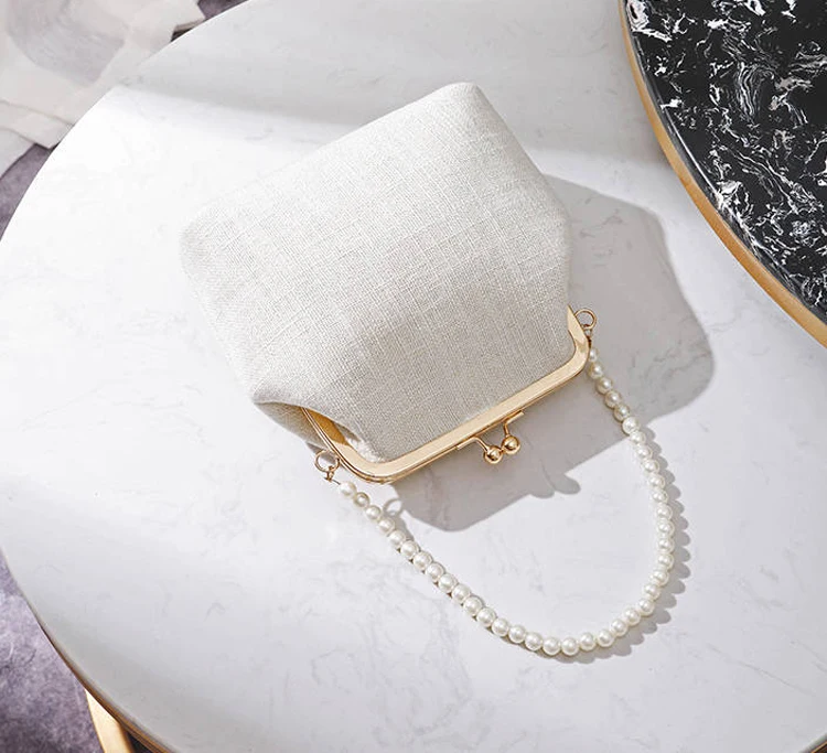 vintage bag bags women beads chain shoulder crossbody bag bags women's handbags (23)