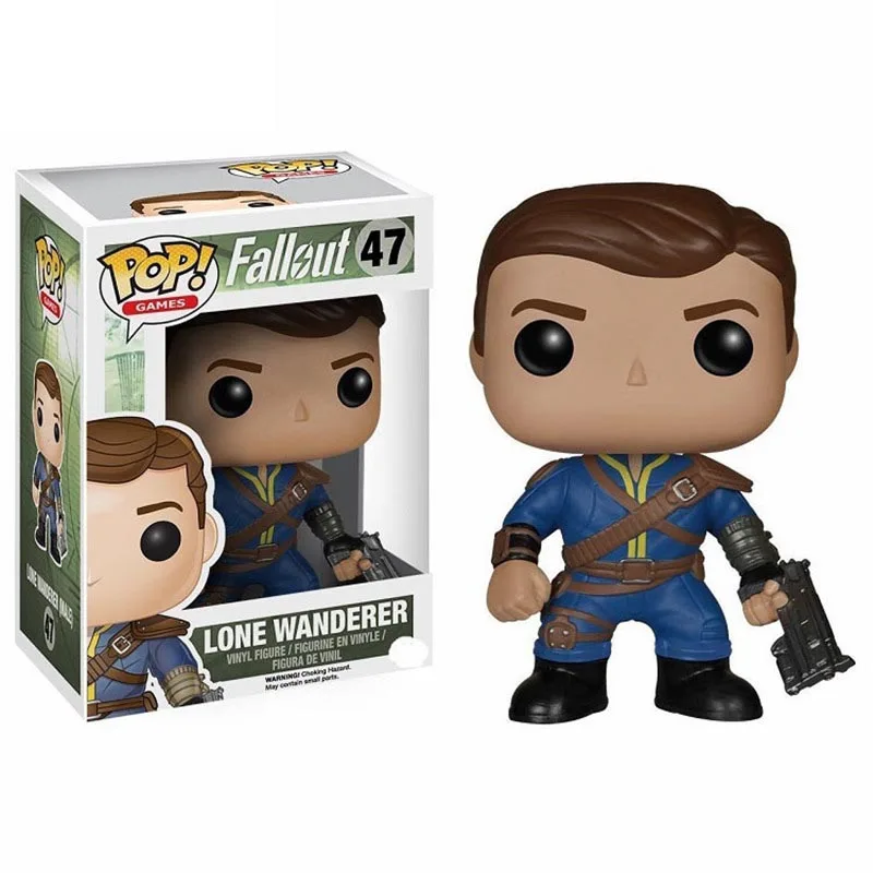 

Funko Pop Fallout Lone Wanderer Vinyl Action & Toy Figures Children Toys 10cm