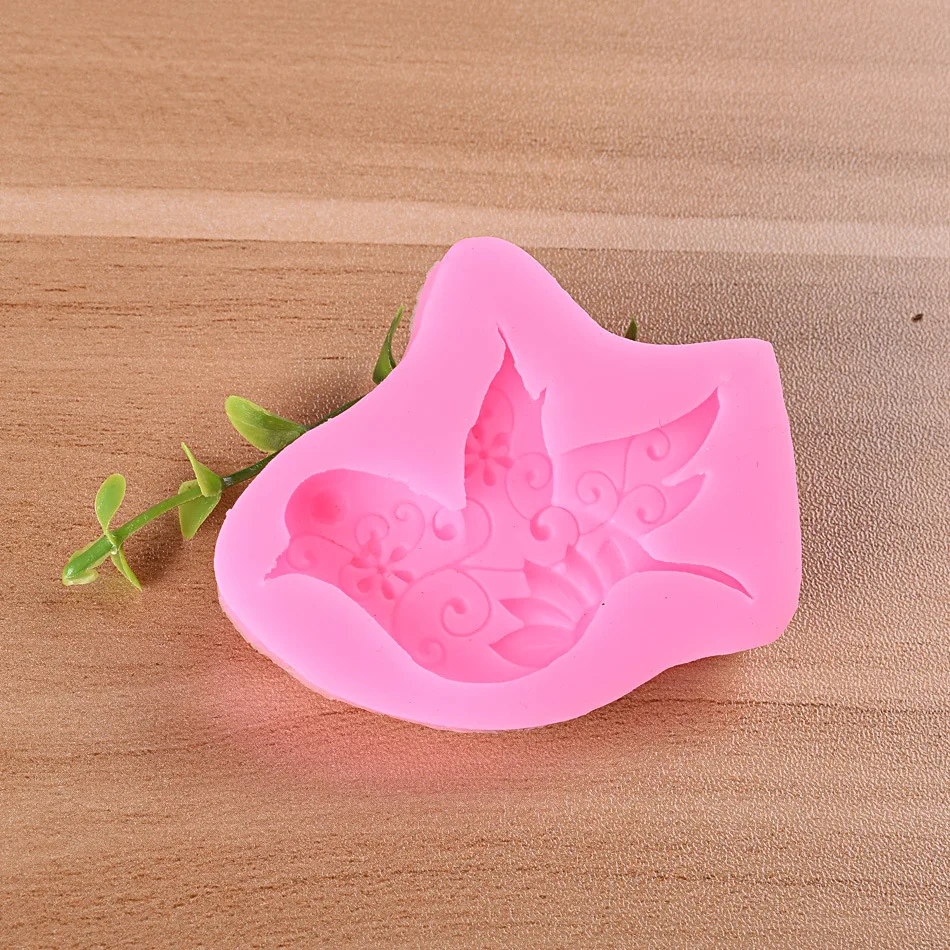 1 шт. торты силиконовая форма летающая птица Sugarcraft Инструменты для украшения