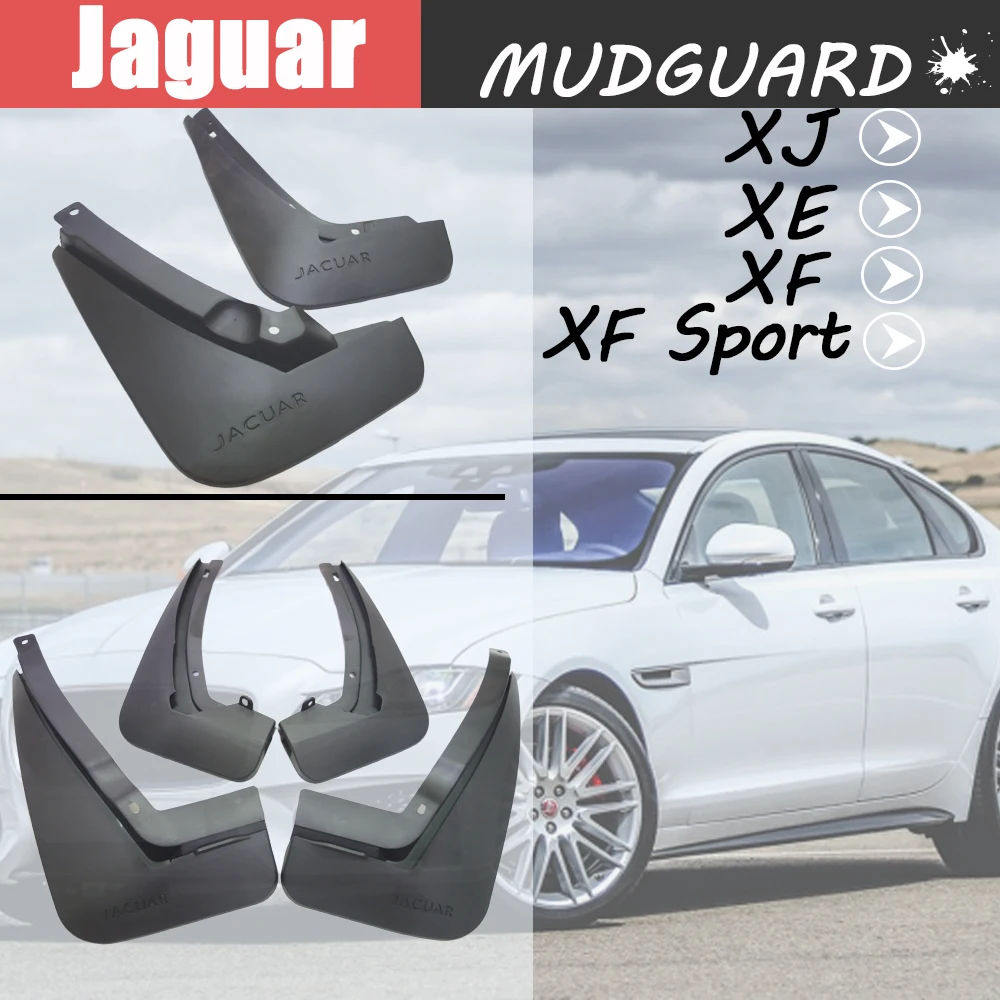 

Car Front Rear Mud Flap Splash Guards Mudguards For Jaguar XJL XE XF XF Sport Fender Mudflap Auto Accessories Mud Flap