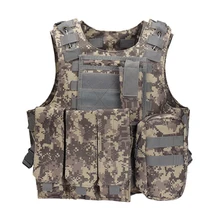 Страйкбол военный тактический жилет Molle боевой штурмовой плиты Перевозчик жилет охотничий жилет с Mag мешками для охоты на открытом воздухе жилеты