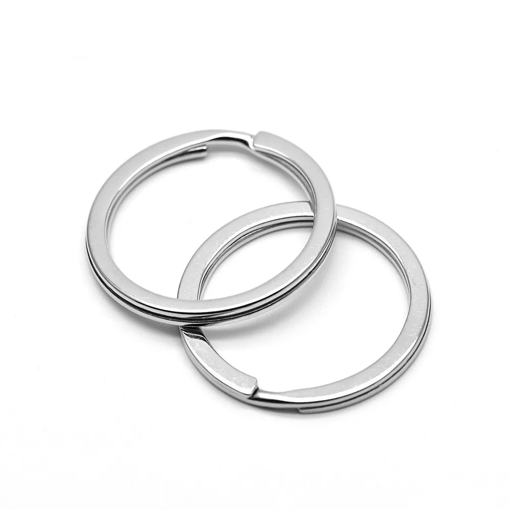12pcs Rustproof Keyring Rings for Home and Car Keys