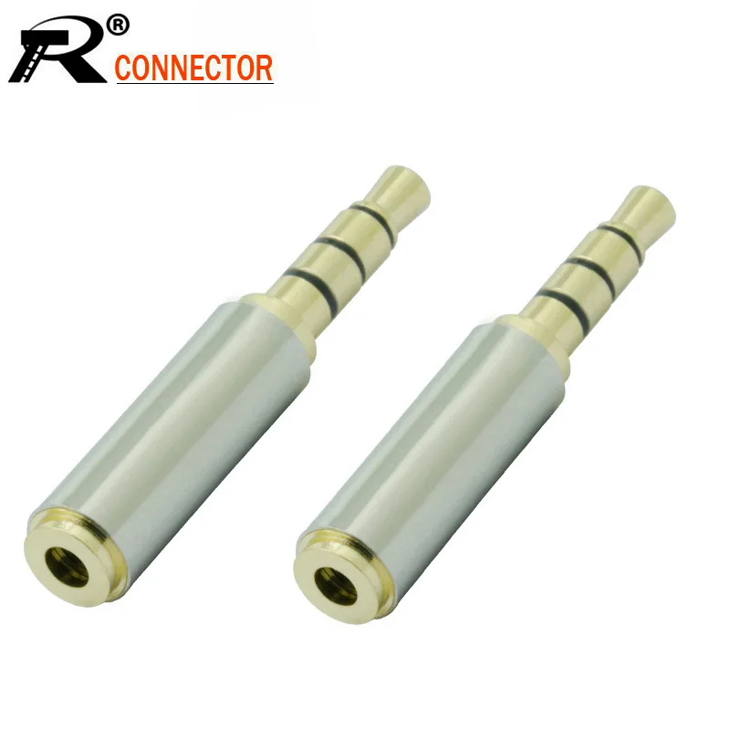 10 шт. переходник для наушников 2 5 мм на 3 мм|plug adapter connector|plug connectorplug 2.5mm |
