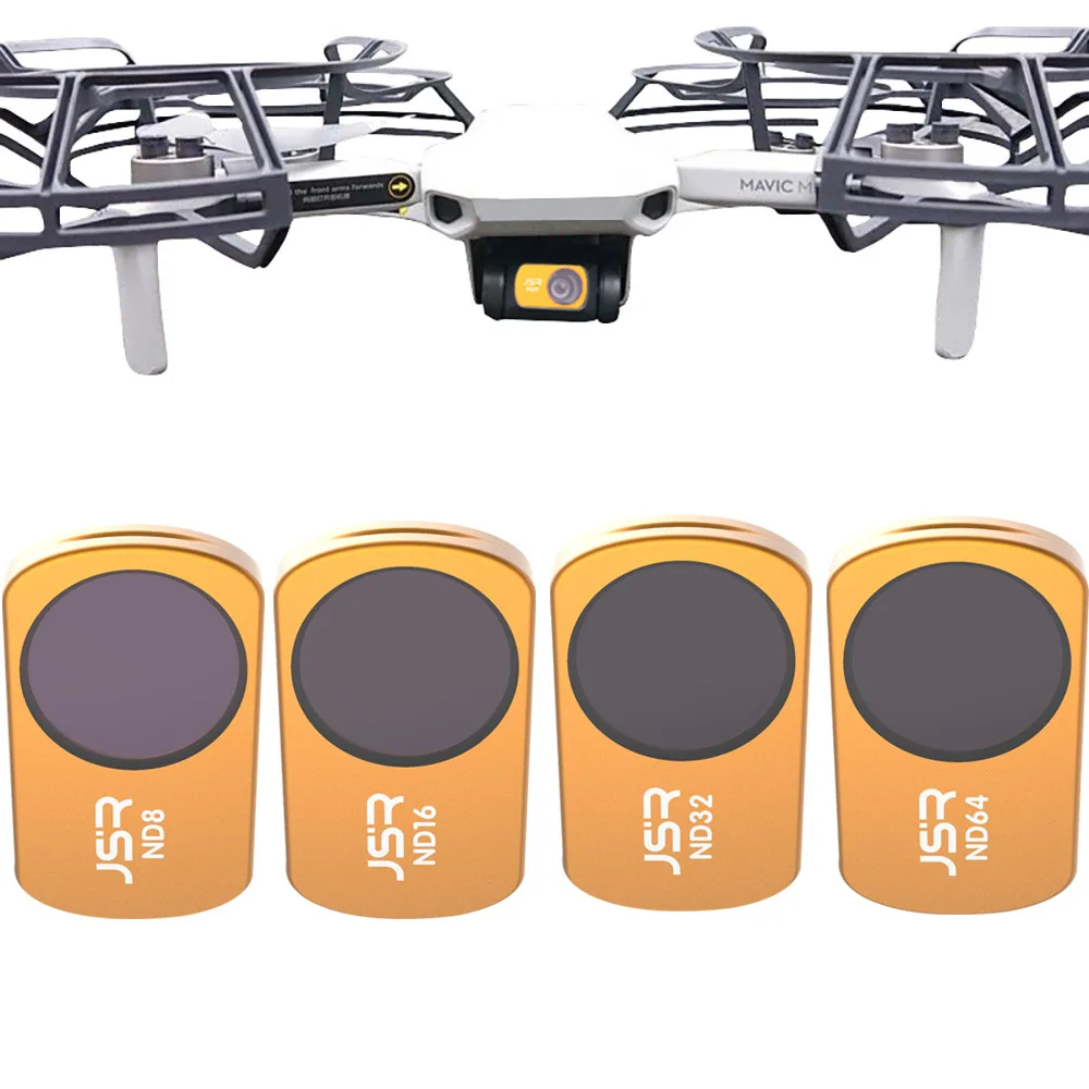 Best ZQQ Done Filter For DJI Mavic Mini Filters ND8/ND16/ND32/ND64 HD Circular Neutral Density Set Mavic Mini For DJI Camera Accessories 