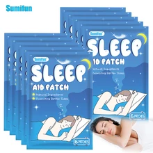 12 90 pces melhorar o remendo do sono alívio do estresse ansiedade médica gesso melhorar insônia qualidade corpo relaxar pasta de adesivo erval