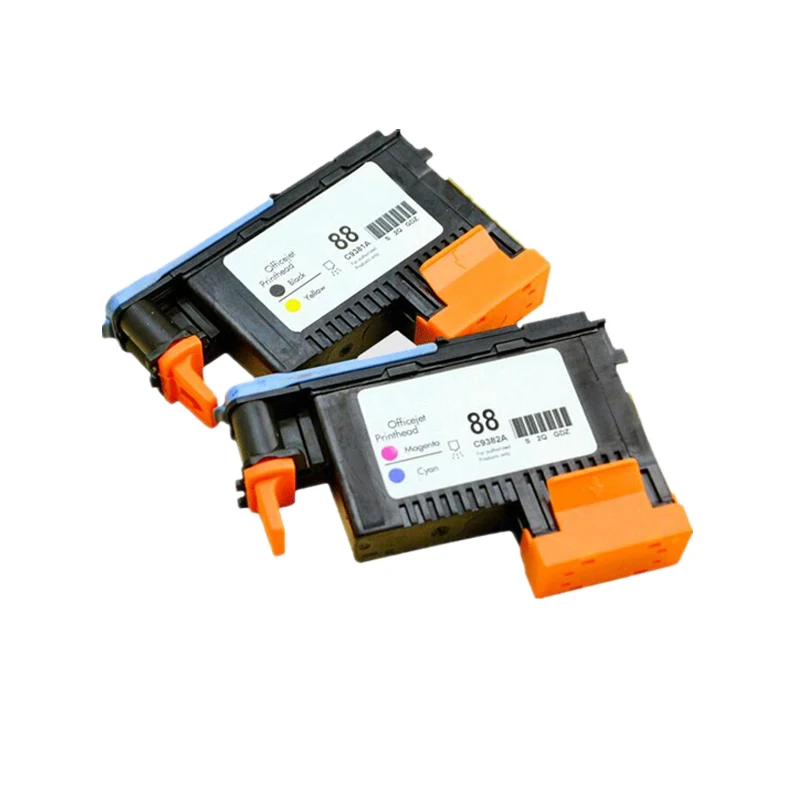 ASW 1 комплект 2PK для Hp 88 печатающая головка HP C9381A C9382A PRO K550 K8600 K8500 K5300 K5400 L7380 L7580 L7590