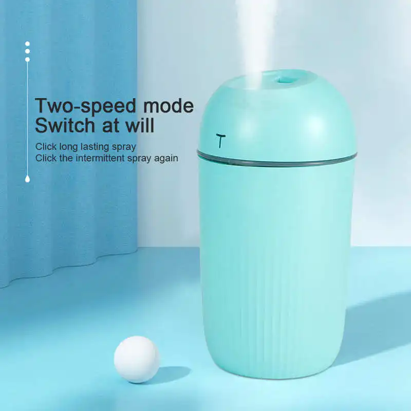

Portable Mini Air Humidifier Mute 420ml USB Cool Mist Maker Aroma Essential Oil Diffuser Home Aromatherapy Atomizer