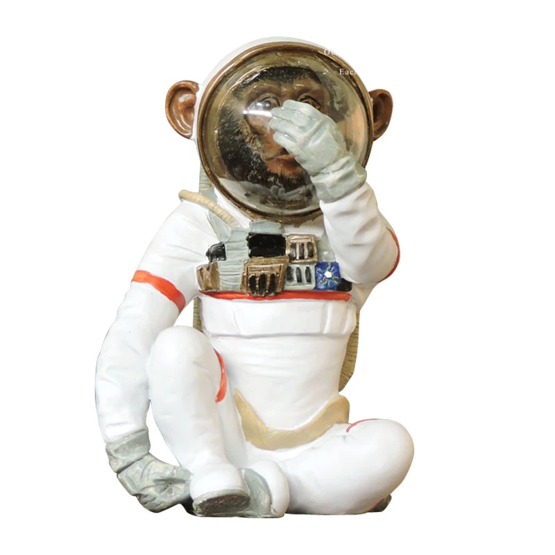 Artwork Home Darthome Ltd Vintage Spaceman First Monkey Astronaut