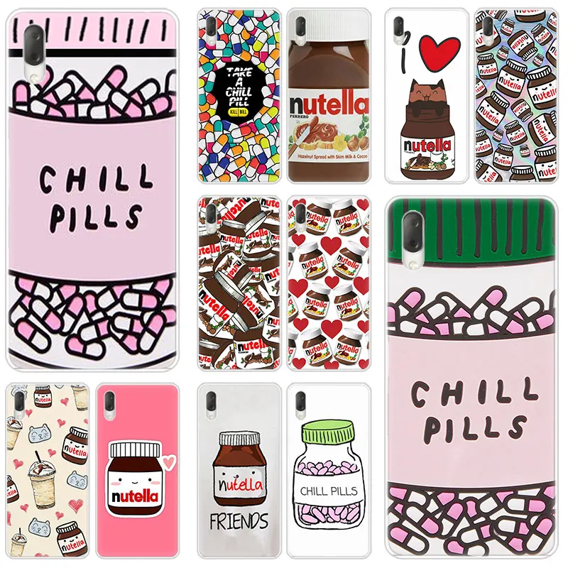 

Chills Pills Chocolate Nutella Hard Case For Sony Xperia L1 L2 L3 X XA XA1 XA2 XA3 Ultra 10 Plus E5 XZ XZ1 XZ2 Compact XZ3 XZ5 2
