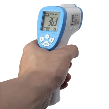 

Thermometer Digital Infrared IR LCD Thermometer Forehead And Ear Non-Contact Fever Temperature For Body & Surface