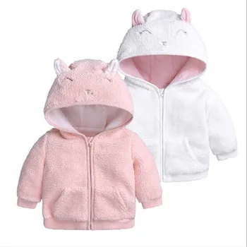 

Winter Baby Coat 2019 Newborn Infant Baby Boy Girls Hooded Jacket Children Kids Fleece Outerwear Warm Winter Baby Clothes 3M-18M