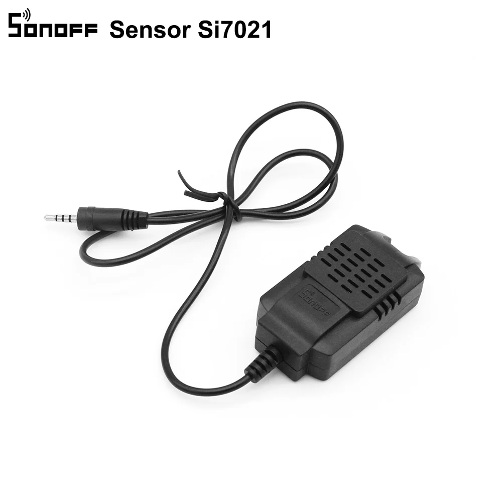 Itead SONOFF Sensor Si7021 AM2301 Temperature Humidity Sensor DS18B20 Sensor With 5M Extension Cable AL560 For Sonoff TH10/TH16 2