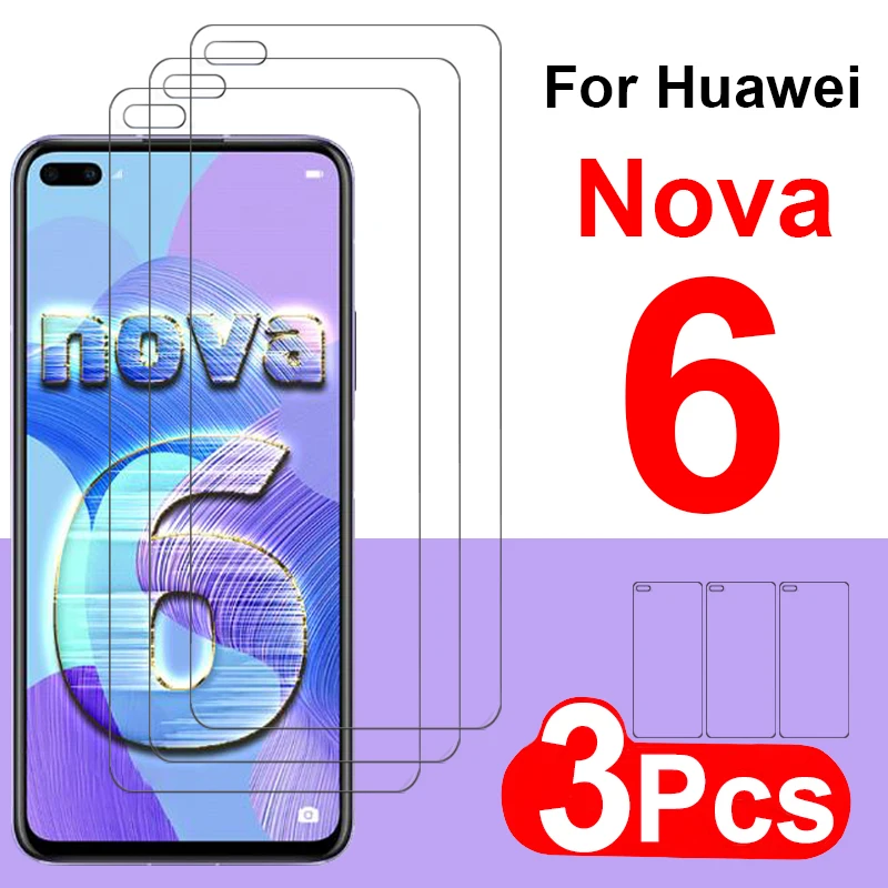 Защитный бронированный чехол для huawei nova 6 huavei hauwei novo защитная пленка hawai temered |
