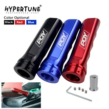 Hypertune-Универсальный Автомобильный Алюминиевый рукав для ручного тормоза, ручка ручного тормоза, защитная крышка для рук с PQY, наклейка HT-HBC11