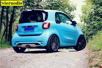 

For Merced-Benz Smart Fortwo Forfour 453 Spoiler ABS Plastic Unpainted Primer Color Rear Spoiler Trunk Wing Spoiler Accessories