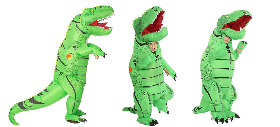 High Quality inflatable dinosaur costume