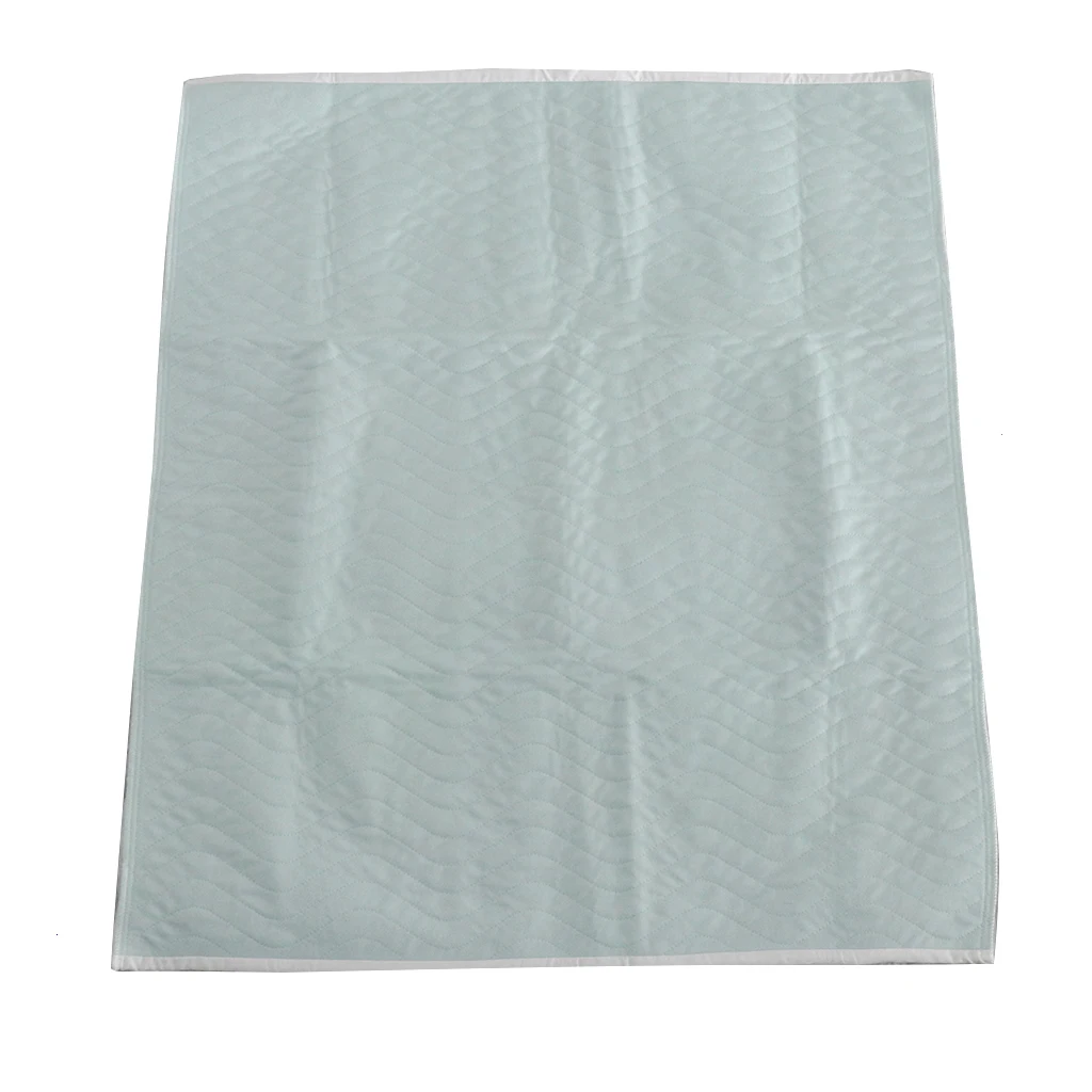 Incontinence bed pad Washable Absorbent Waterproof Bed Underpad 80 x 90cm with Mattress Tuck In for Incontinence