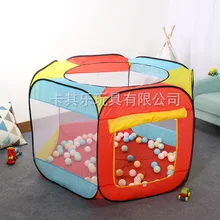 Принцесса замок Ультра большой тюль шестисторонний черный край детская палатка игровой дом игрушка дом Горячая