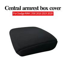 

Central Armrest Box Cover For Dodge RAM 1500 2018 2019 2020 Space Cotton Seat Auto Protection Decoration Accessories