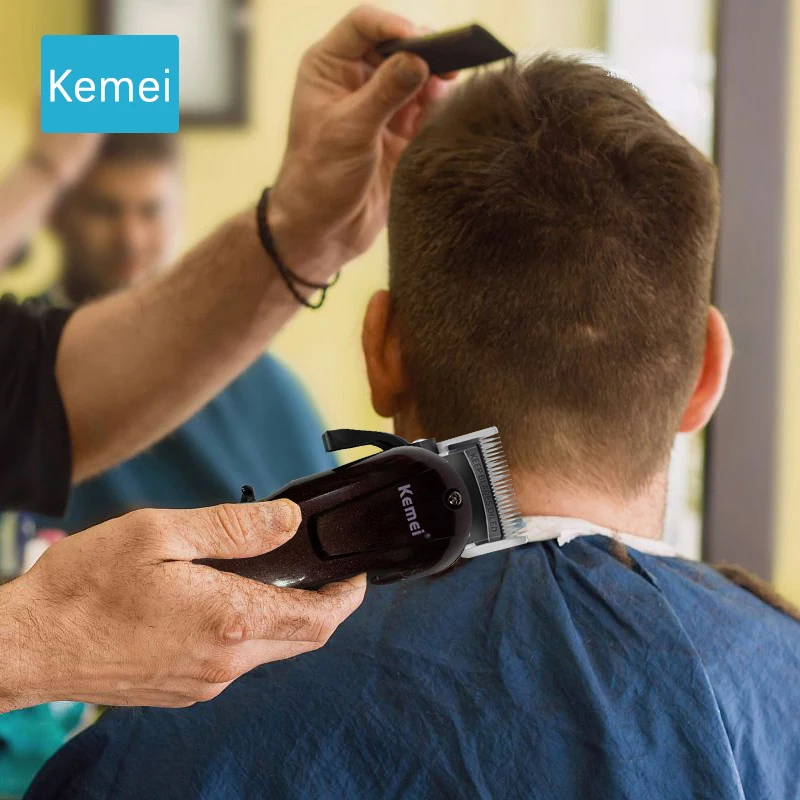 Preise Kemei haar clipper KM2600 elektrische haar trimmer leistungsstarke haar rasieren maschine professional hair schneiden bart elektrischen rasierer 5
