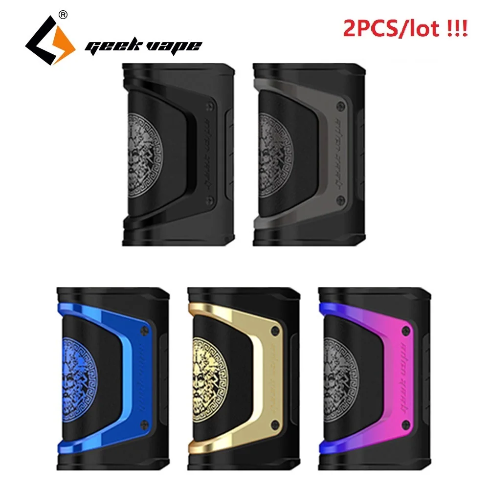 

2 PCS/lot Limited Edition GeekVape Aegis Legend 200W TC Box MOD w/ New AS chipset E-cig Vape Mod Box VS Drag 2/ Shogun/ Aegis