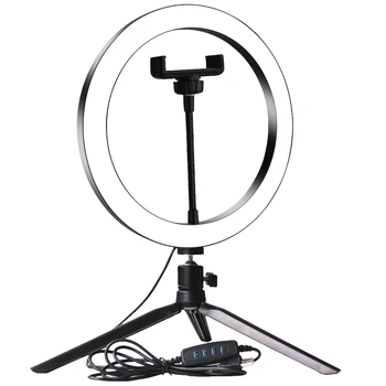 

ring lamp complete professional makeup Ring Light Photography the LED Selfie flash ring lights for tik tok kids Photo Studio