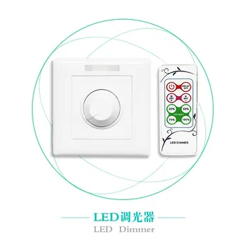 

Rotary switch ir remote 6A led dimmer switch 48v dc smart dimmer remotely control