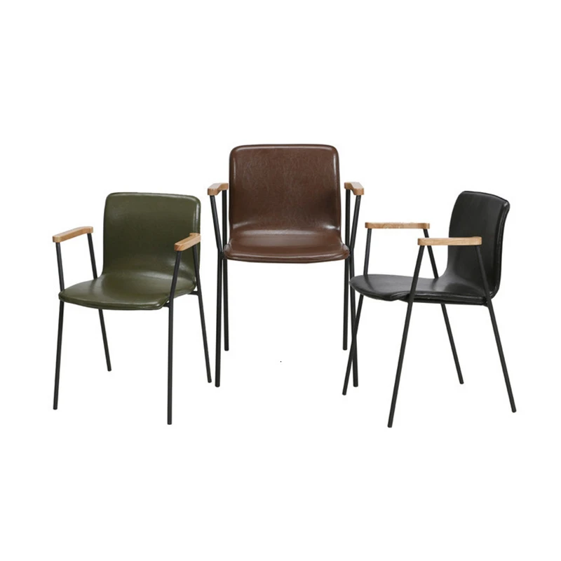 

Chair Modern Concise Tea With Milk Restaurant Chair Northern Europe Chair Household To Work In An Office Leisure Time Chair