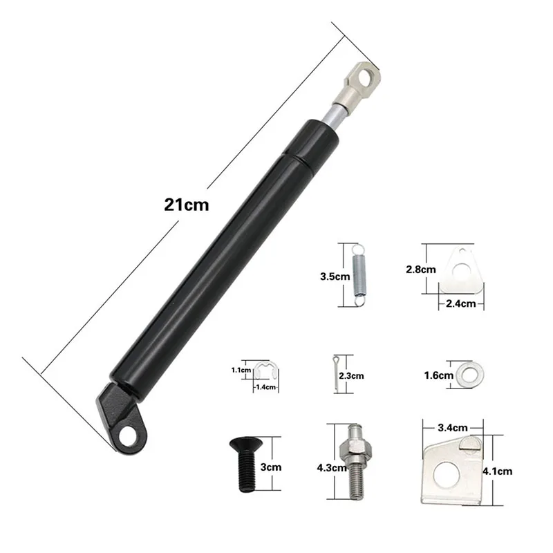 Rear gate Damper Strut Set Fit For Ford Ranger T6 T7 T8 2012-Spring Steel Tailgate Slow Down & Easy Up