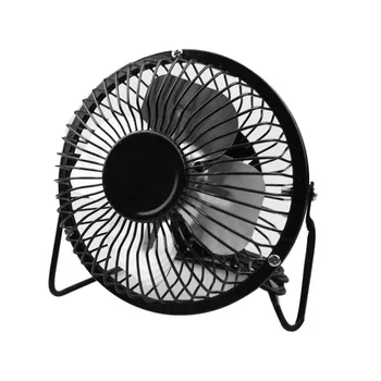 

Mini Portable USB Fan Desk Cooling Fan Quiet Summer Tablet Fan Home Office Use For Computer Laptop PC Plug & Play Metal Cooler