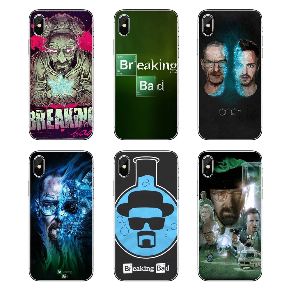 Soft Transparent Shell Covers Breaking Bad For Samsung Galaxy A5 A6 A7 A8 A9 J4 J5 J7 J8 2017 2018 Plus Prime | Мобильные телефоны