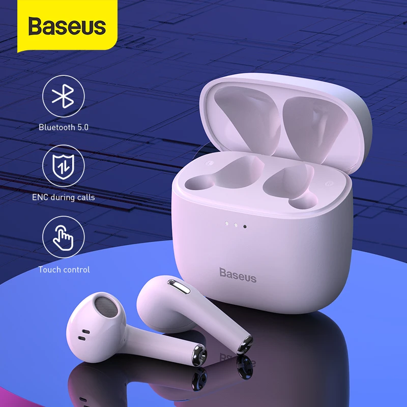 Baseus E8 TWS True Wireless auricolari cuffie Bluetooth 5.0 Gaming HD  auricolari Stereo cuffie auricolari per iPhone Xiaomi Samsung|Auricolari e  cuffie bluetooth| - AliExpress