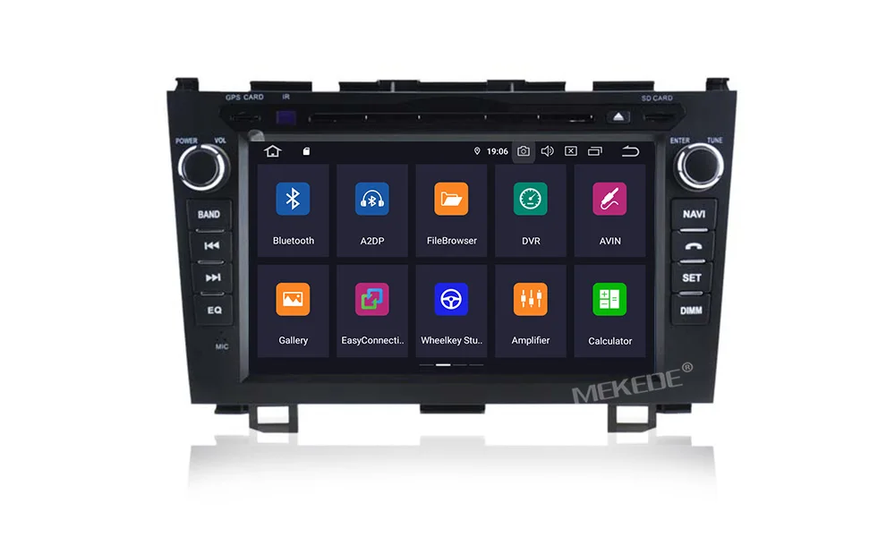 MEKEDE автомобильный Радио мультимедийный плеер 2 din " Android 9,0 PX5Auto DVD Радио Навигация для Honda CRV 2006-2011 стерео wifi navi gps