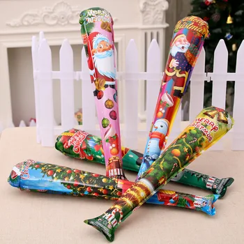 

Merry Christmas Automatic Inflatable Hand stick Balloon Party Xmas Decorations For Home Balloons Decor