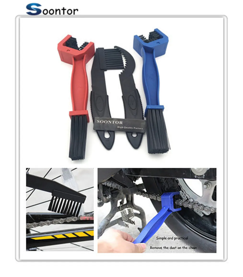 Motorcycle Chain Gear Cleaner Brush Tool For YAMAHA YZF 600R Thundercat R1 R6 R25 R3 FZ1 FAZER FZS 1000S | Автомобили и мотоциклы